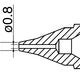 Avlödningsspets N61-04, 0,8mm for FR-410/301