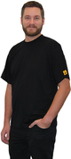 T-shirt, svart stl XS