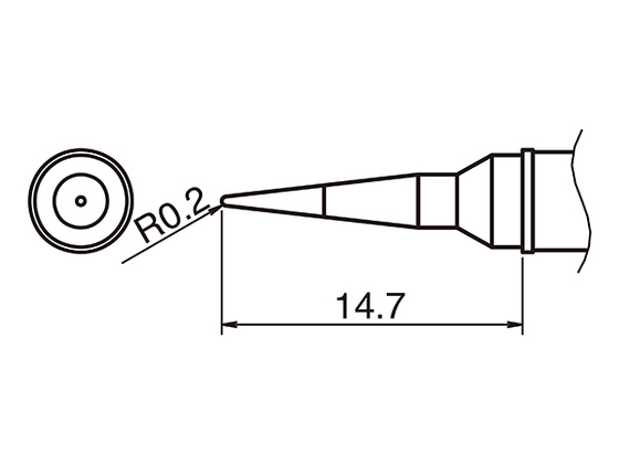 Lödspets T31-IL, 450°