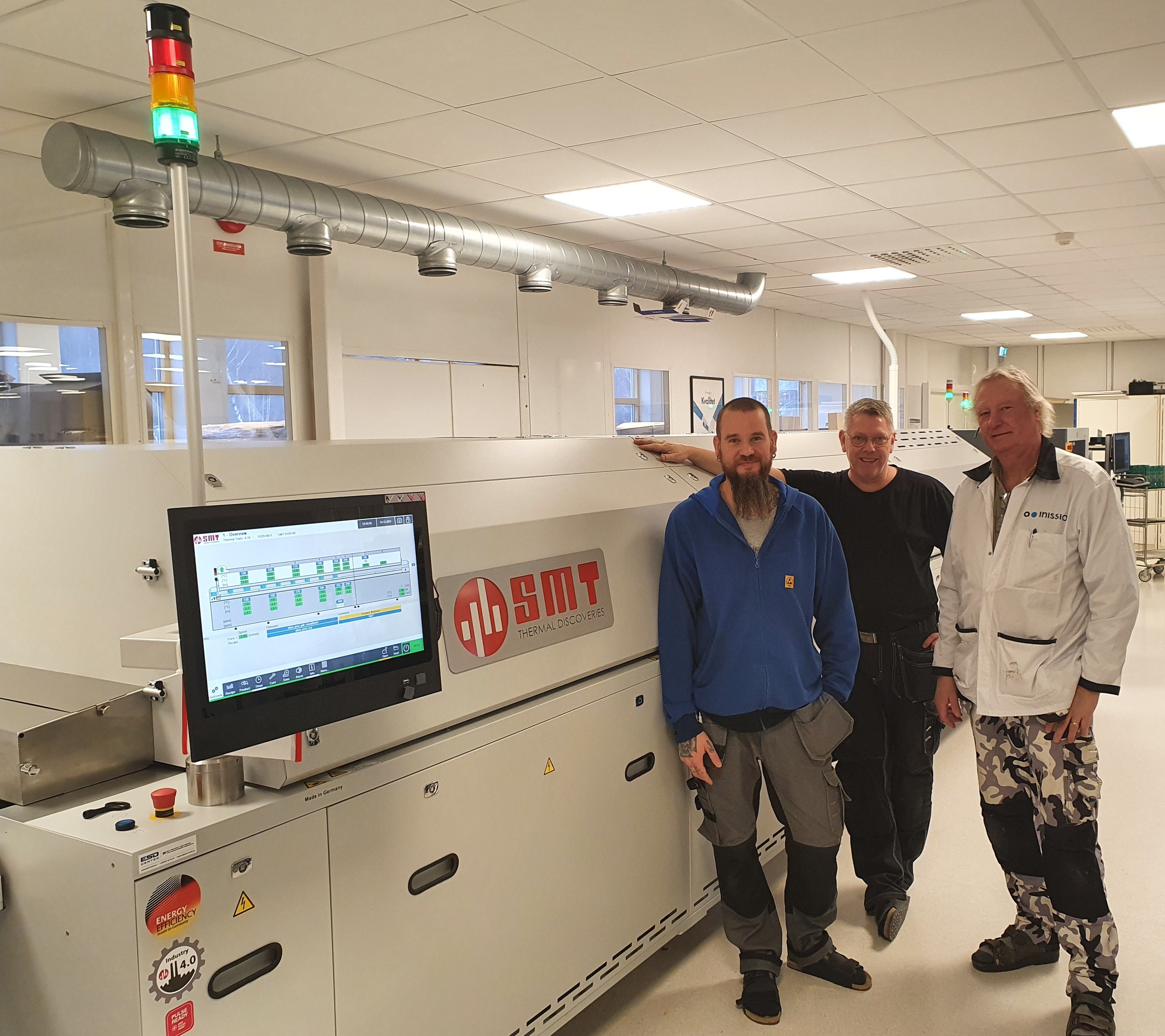 SMT Reflow till Inission Stockholm 