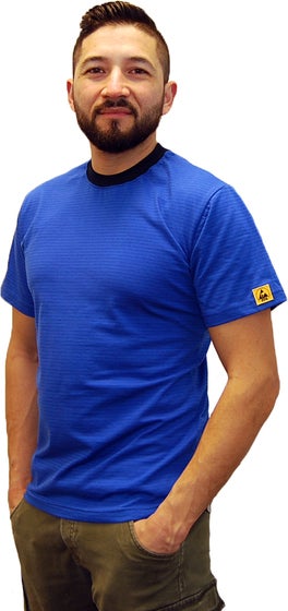 Blå T-shirt rund Jospeh.jpg