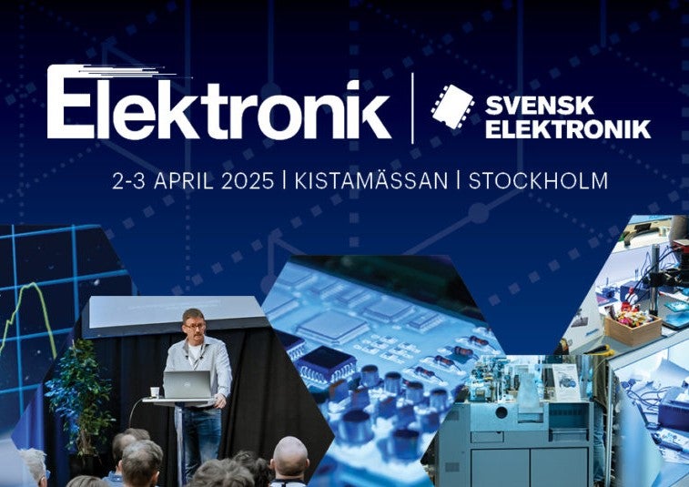Elektronikmässan i Kista 2-3 april
