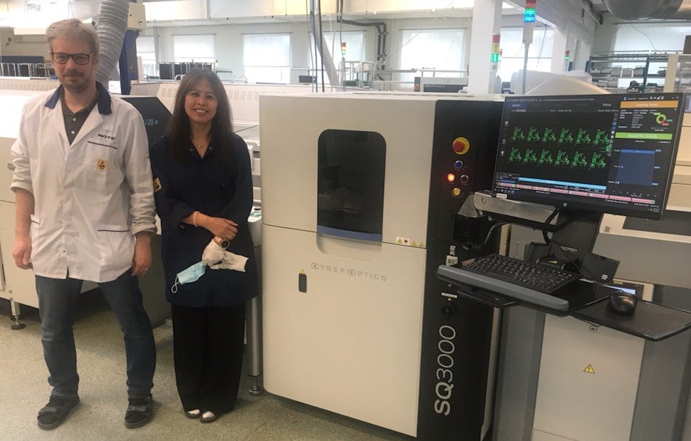 SQ3000 nr 2 installerad hos NOTE Lund