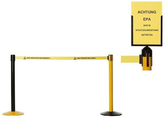 Väggfäste till 3,6 m avspärrningsband