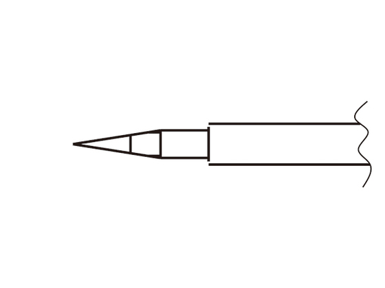 Lödspets pincett T9-I, par